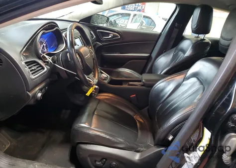 2015 Chrysler 200 C из США, поврежденный, VIN 1C3CCCEG9FN556741